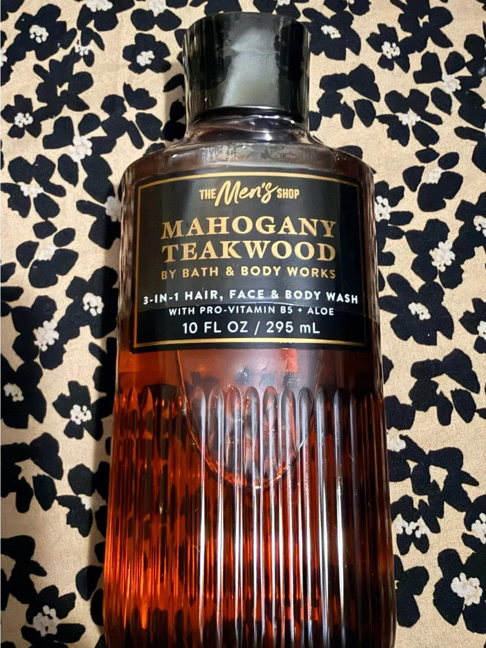 Bath & Body Works Mahogany Teakwood Men Grooming Set - Orange and Black